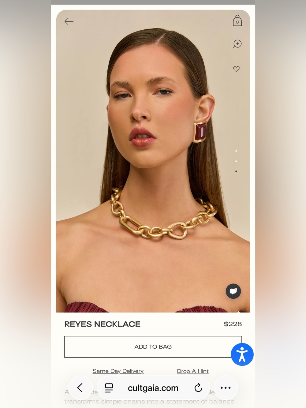 Cult Gaia Reyes Necklace